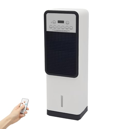 Armanyya Climatizzatore portatile 4 in 1, refrigeratore d'aria con riscaldamento e raffreddamento, umidificatore, termoventilatore, timer da 8 ore, climatizzatore portatile con serbatoio dell'acqua da