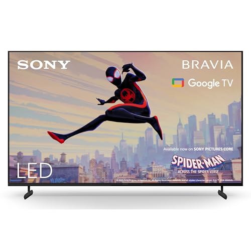 Sony BRAVIA, KD-65X80L, LED, 4K HDR, Google TV, ECO PACK, BRAVIA CORE, Flush Surface Design