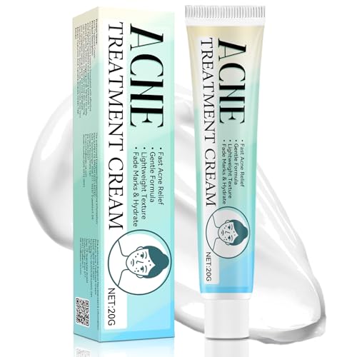 Crema Brufoli Viso, Crema Acne Potentissima, Cura per Brufoli e Imperfezioni, Riduce Subito Acne e Brufoli, Punti Neri e Rossori, Adatta a Tutti i Tipi di Pelle e Et&agrave;,per la Pelle di Viso e Corpo