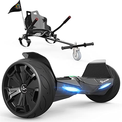 EVERCROSS Hoverboards e kart, Set Hoverboards Elettrico da 8,5 Pollici e Kart per Bambini con Bluetooth, Batteria 4Ah, Controllo APP, Scooter Autobilanciato per Tutti i Terreni per Adolescenti Adulti