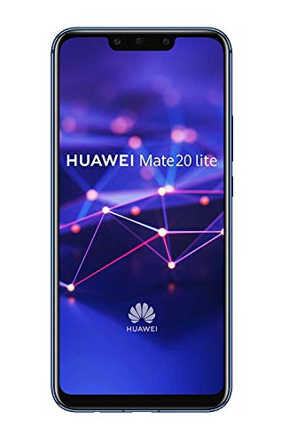 Huawei Mate 20 lite 6.3" Hybrid Dual SIM 4G 4GB 64GB 3750mAh Blue - Smartphones (16 cm (6.3"), 64 GB, 20 MP, Android, 8.1 + EMUI 8.2, Blue)