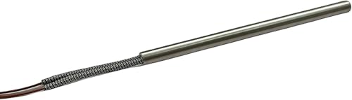 eRicambi, Candeletta Resistenza Cartuccia Accensione per Stufe a Pellet Caldaie e Bruciatori, Esecuzione Diritta &Oslash; 10mm Lunghezza Totale 155 mm 300W HT62687