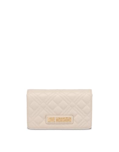 Love Moschino BORSA QUILTED PU AVORIO