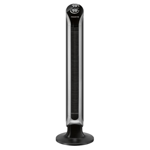 Rowenta Eole Infinite Ventilatore a Torre, Potente e Silenzioso, Risparmio Energetico, Fino a 3 Velocit&agrave;, oscillazione fino a 180&deg;, Timer, VU6620
