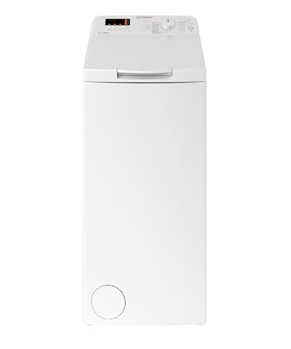 Indesit BTW S50400 IT/N, Lavatrice carica dall&rsquo;alto 5 kg Libera Installazione, Centrifuga 1000 Giri Al Minuto, Larghezza 40 cm, Profondit&agrave; 60 cm, Altezza 90 cm, Classe Energetica C