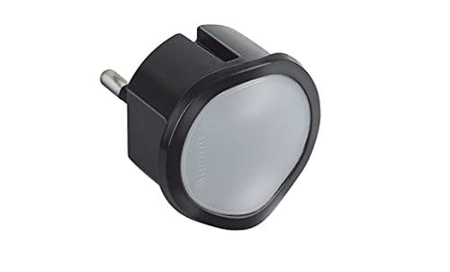 BTicino Torcia d'emergenza estraibile e Luce Notturna S3625GL, 220 volt, grigio antracite