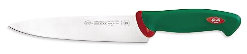 Sanelli Premana Coltello Cucina, Acciaio Inossidabile, Verde, 20 cm