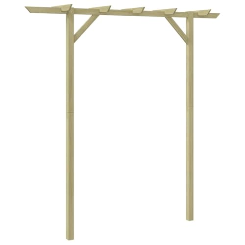 vidaXL Legno di Pino Pergola per Esterni Padiglione Gazebo Giardino Pergolato