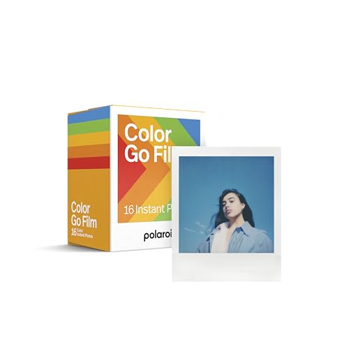 Polaroid - 6017 - Polaroid Go Instant Film, Compatibile solo con la fotocamera Polaroid Go, Pacco da 16 Foto Istantanee