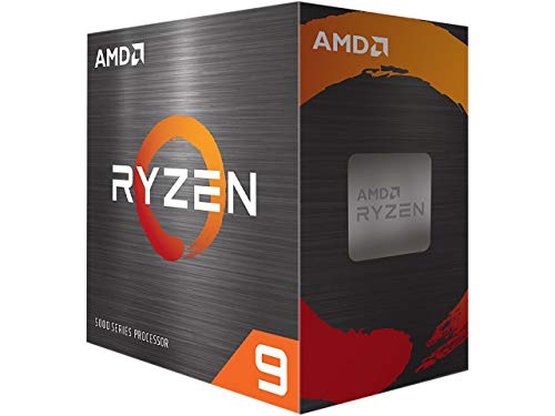 Processore AMD Ryzen 9 5950X (16Cores/32Threads, 105W TDP, Socket AM4, 72MB Cache, Boost di Frequenza fino a 4.9 GHz max, senza ventole)