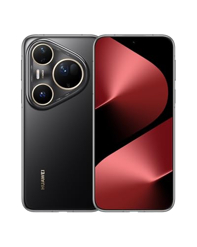 HUAWEI Pura 80 Ultra Smartphone 16GB+512GB, Doppio Teleobiettivo, Fotocamera HDR Ultra Lighting da 1 pollice, Eliminazione del Rumore AI, 5170 mAh e Doppia SuperCharge, Golden Black