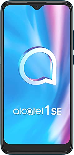 Alcatel 1SE Smartphone 4G Dual Sim, Display 6.22&rdquo; HD+, 64GB, 4GB RAM, Tripla Camera, Android 10, Batteria 4000mAh, Agate Green, [Italia]