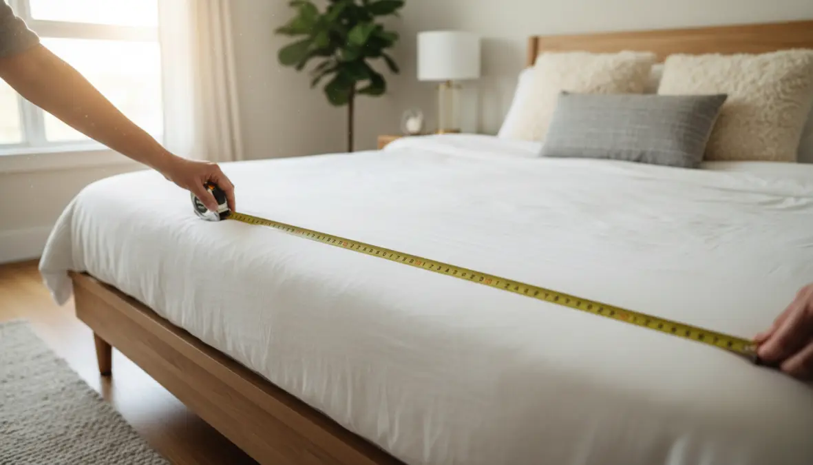 Come prendere le misure per scegliere la biancheria da letto delle dimensioni corrette