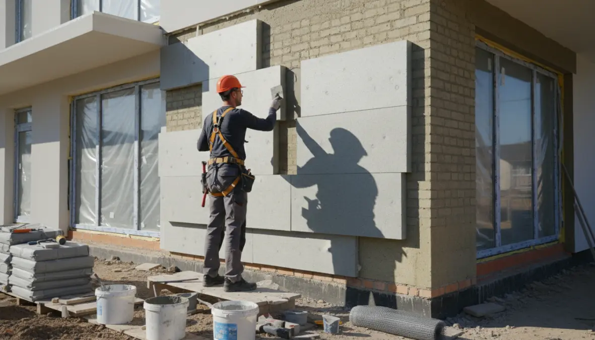 Installazione isolamento termico per prevenire umidità pareti e muffa