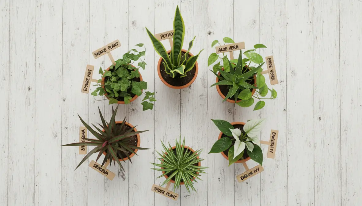 Le migliori piante che depurano aria appartamento secondo studio NASA