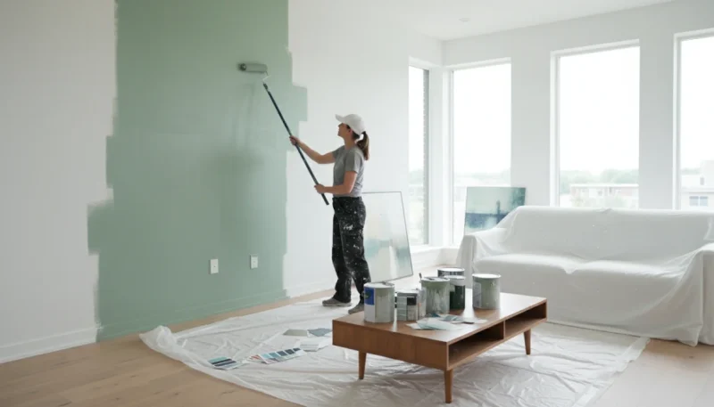 Guida completa per pitturare casa con colori e tecniche moderne