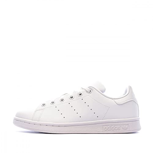 adidas Stan Smith J, Sneaker Unisex - Bambini e ragazzi, Ftwr White Ftwr White Ftwr White, 37 1/3 EU