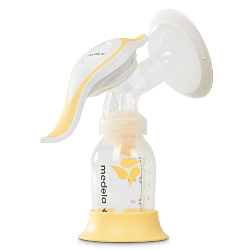 Medela Harmony Tiralatte Manuale Singolo, Design Svizzero Compatto con Coppe PersonaFit Flex e tecnologia Medela 2-Phase Expression