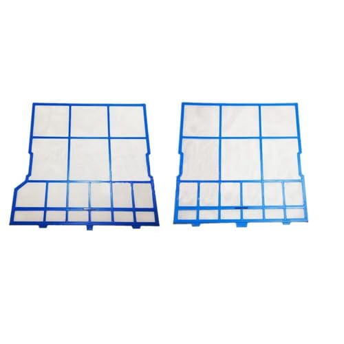 Filtro per Condizionatore d'Aria Professionale, Telaio in Plastica con Maglia Fine, Compatibile con Panasonic e Hitachi (D:32 * 30,5 cm e 29,8 * 30,5 cm)