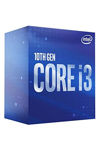 Intel&reg; Core&trade; i3-10100F, processore desktop, per sistemi desktop a 10 core fino a 4,3 GHz sbloccato senza grafica del processore LGA1200 (chipset Intel&reg; serie 400) 65 W