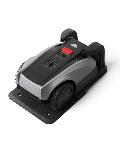 ECOVACS Goat O600 Robot Tosaerba Senza Cavi Perimetrali, Per Aree Fino A 600 M&sup2;, Navigazione RTK+Vision, Evitamento Degli Ostacoli Tramite IA, Controllo via App, Passaggio In Spazi Stretti Fino A 0,7M