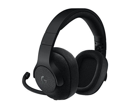 Logitech G433 Cuffie Gaming Cablate, Audio Surround 7.1, Cuffie DTS: X, Driver Audio &lrm;PRO-G da 40 mm, Leggere, Jack Audio USB 3.5 mm, PC/Mac/Nintendo Switch/PS4/Xbox &lrm;One, Nero
