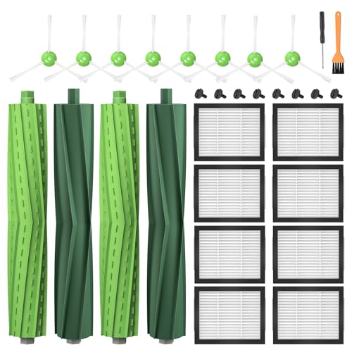22 pezzi di accessori per iRobot Roomba i7 i7+ j7 j7+/Plus i3 i3+ i4 i4+ i6 i6+ i8 i8+ E5 E6 E7 aspirapolvere, pezzi di ricambio per iRobot Roomba Serie E/I/J