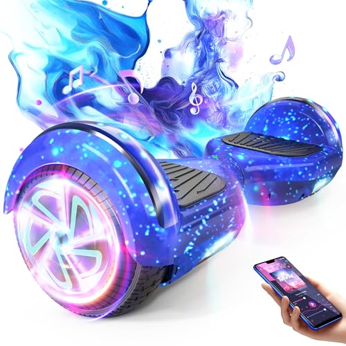 6.5 Inch Self-balancing Electric Hoverboards Built-in Bluetooth for Kids