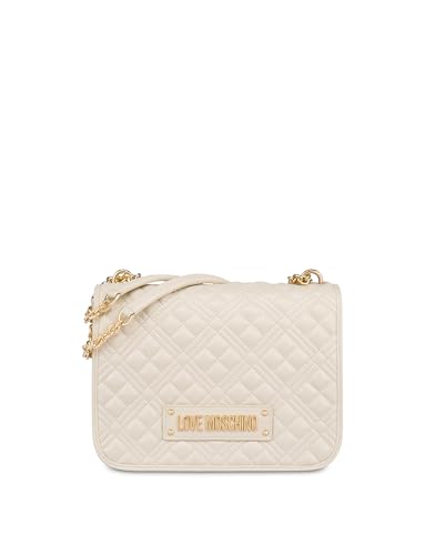 Love Moschino BORSA QUILTED PU AVORIO