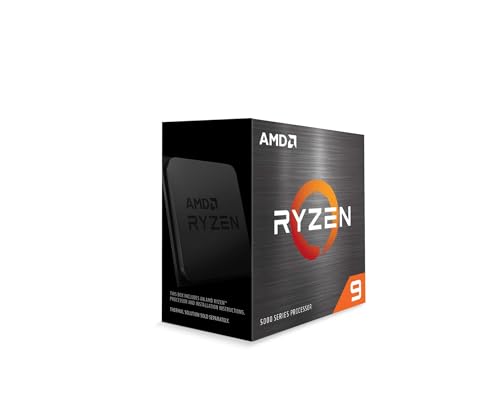 Processore AMD Ryzen 9 5900X (12Cores/24Threads,105W TDP,Socket AM4, 70MB Cache, Boost di Frequenza fino a 4.8 GHz max, senza ventole)