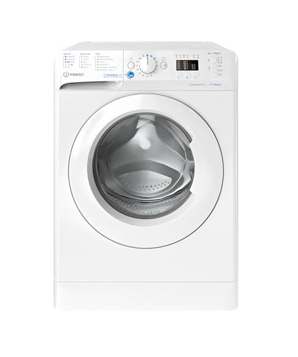 Indesit BWA 81496X WV IT &ndash; Lavatrice 8 Kg, Carica Frontale, Libera Installazione, 1400 Giri/min, Classe A, Ciclo PODS, Vapore, 59,5 x 63 x 84,5 cm