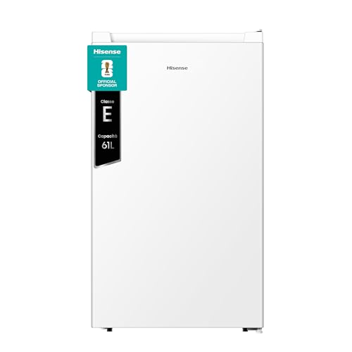 Hisense FV78D4AWE Congelatore Monoporta Verticale a libera installazione, 3 Cassetti, Classe E, Capacit&agrave; netta 61 Litri, Bianco