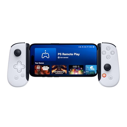BACKBONE One Mobile Gaming Controller per Android e iPhone 15/16 Series (USB-C) - PlayStation Edition - 2nd Gen - Trasforma il telefono in una console di gioco - Gioca con PlayStation, Xbox e altro