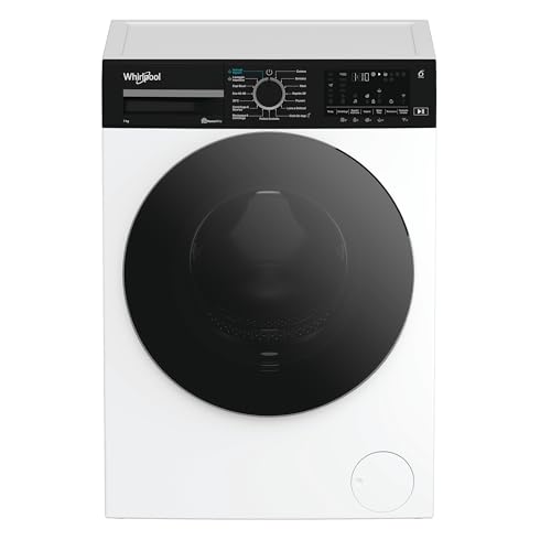 Whirlpool WAM 76WBC IT &ndash; Lavatrice 7 kg Libera Installazione, Carica Frontale, 1400 giri/min, Classe A, Tecnologia 6&deg; SENSO, AutoDose, Steam Refresh, FreshCare+, HomeWhiz &ndash; 84,5 x 60 x 49,6 cm (AxLxP)