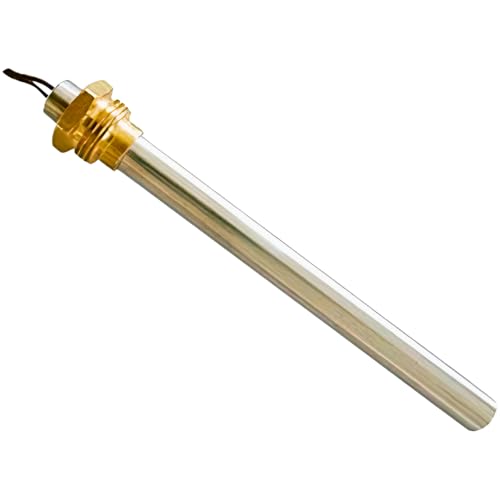 RESISTENZA CANDELETTA ACCENSIONE PER STUFA A PELLET 270W 140 mm (+/- 2 mm)130 mm; DIAMENTRO 9,9MM; FILETTATURA 3/8. PER AMG RAVELLI PIAZZETTA ALDER