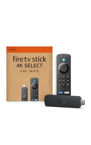 Amazon Fire TV Stick 4K Select (ultimo modello) - Trasmetti in streaming in 4K centinaia di migliaia di film ed episodi TV, e la TV in diretta gratis