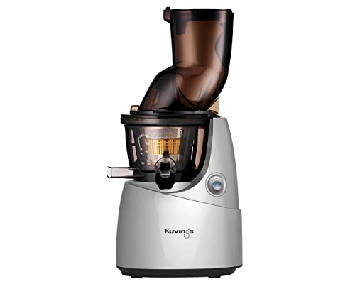 Kuvings B9700 - Estrattore di succo, grande imboccatura e rotazione lenta, colore: Argento