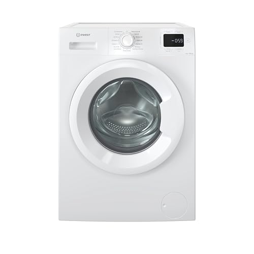 Indesit IM 640 MY TIME IT, Lavatrice 6 kg Libera Installazione Slim, Carica Frontale, Centrifuga 1000 Giri al Minuto, Dimensioni 84.5 x 60 x 44.6 cm, Classe Energetica B