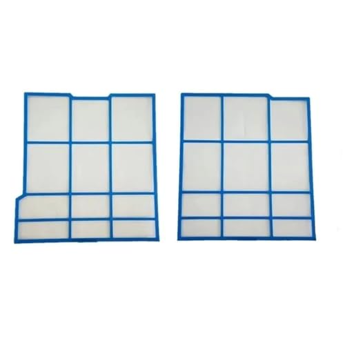 Filtro professionale per condizionatore d'aria, telaio in plastica con rete fine, compatibile con Panasonic e Hitachi (J: 29,8 x 31,5 cm e 28,5 x 31,5 cm)