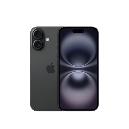 Apple iPhone 16 128 GB: Telefono 5G con Controllo fotocamera, chip A18 e tanta autonomia in pi&ugrave;. Compatibile con AirPods; Nero