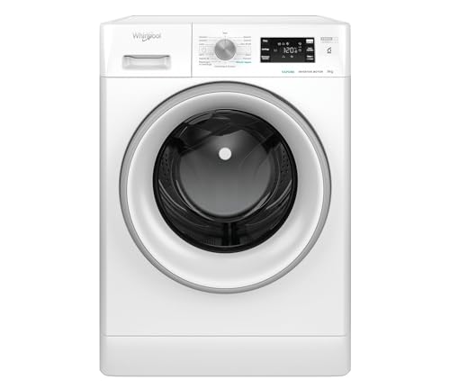 Whirlpool FFB 9269 SV IT - Lavatrice 9 kg Libera Installazione, Carica Frontale, 1200 Giri/Min, Classe A, Tecnologia 6&deg; SENSO, Refresh Vapore, FreshCare+. Dimensioni: 59,5cm x 63cm x 85cm