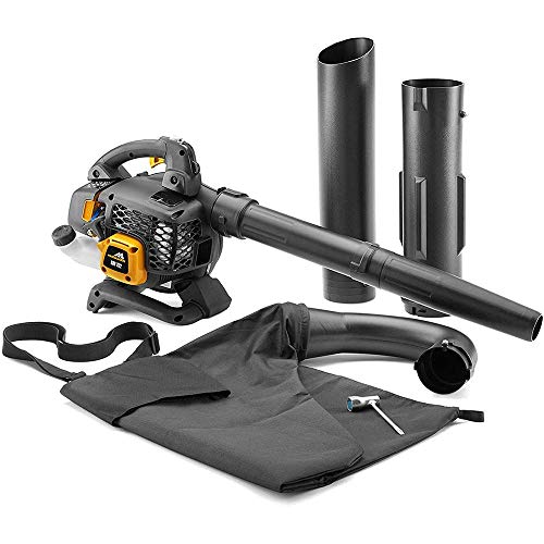 McCulloch soffiatore/aspiratore a benzina GBV 322: Aspiratore/soffiatore da giardino con potenza del motore di 800 watt, potenza di aspirazione di 45 l, 322 km/h (cod. art. 00096-78.652.01)