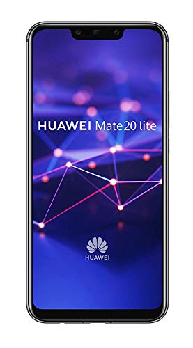 Huawei Mate 20 Lite 6,3" - Smartphone dual Sim, 4G, 4 Gb Ram, 64 Gb Rom, batteria da 3750 mAh, nero, fotocamera 20 Mp, Android 8.1
