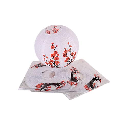 Lachineuse - Set di 4 Lanterne a Sfera Cinesi.