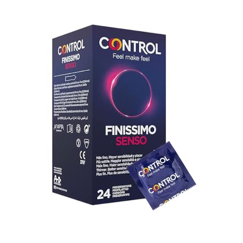 Control Finissimo Senso Preservativi Sottili 0.06 mm - 24 Profilattici