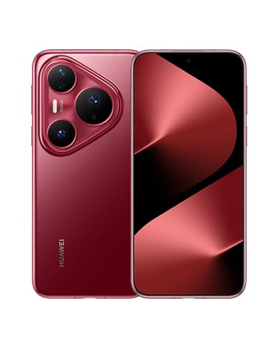 HUAWEI Pura 80 Pro Smartphone 12GB+512GB, Fotocamera Ultra Lighting da 1 pollice, Fotocamera Ultra Lighting Macro con Teleobiettivo, Eliminazione del rumore AI, 5170 mAh, Rosso smaltato