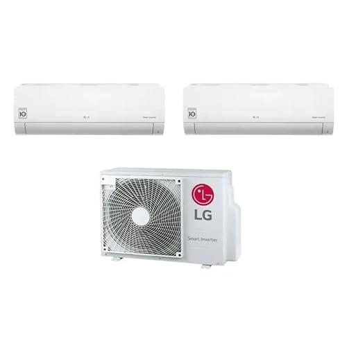 Climatizzatore LG Libero Smart wifi dual split 9000+12000 btu inverter con R32 MU2R15 in A+++