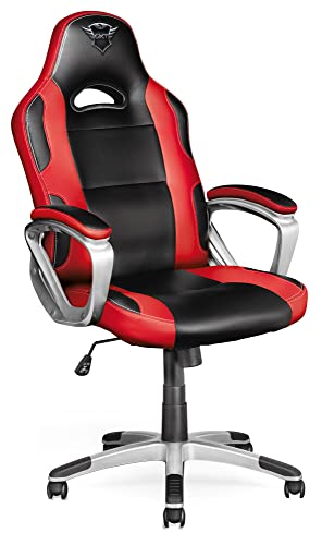 Trust Gxt 705 Ryon Sedia Gaming Ergonomica, Nero/Rosso, null