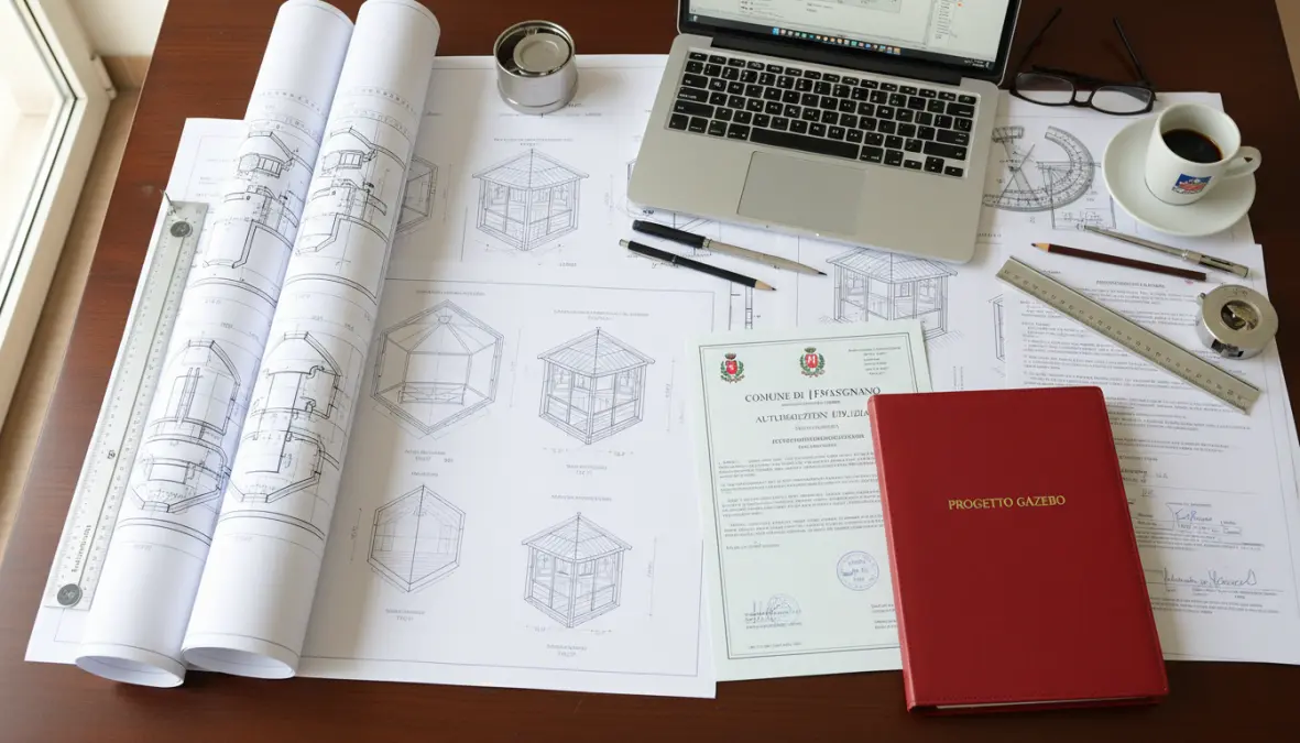 Documenti e permessi necessari per installazione gazebo da giardino