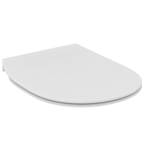 Sedile WC Ideal Standard E772401 Original Connect con chiusura ammortizzata (abbassamento automatico), rimovibile, bianco